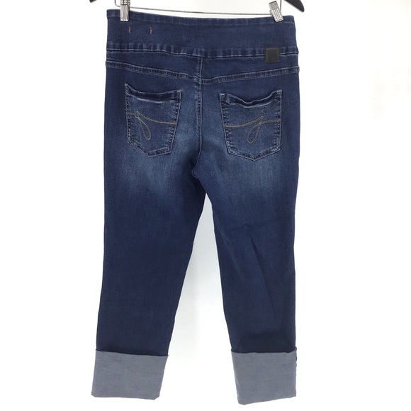 Jag Jeans Lewis Straight Cuff Blue Ankle Jeans, 8 - Picture 2 of 16